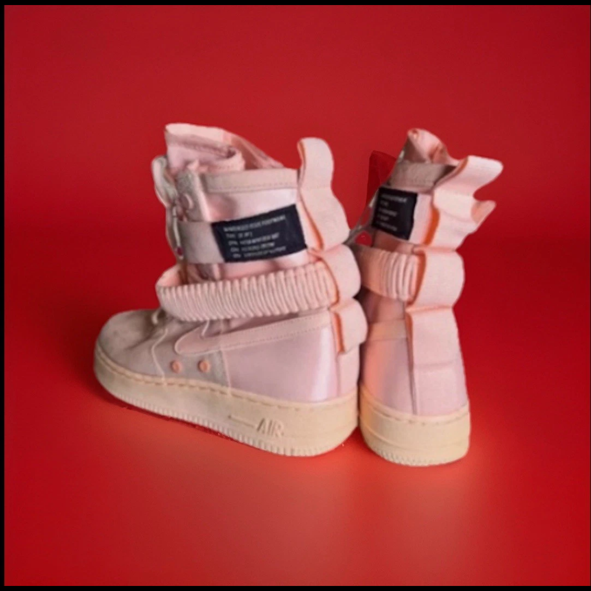 Nike SF-AF1 High Pink – Special Field Air Force 1 – All 4 Original Straps (Great Condition, Rare Colorway)