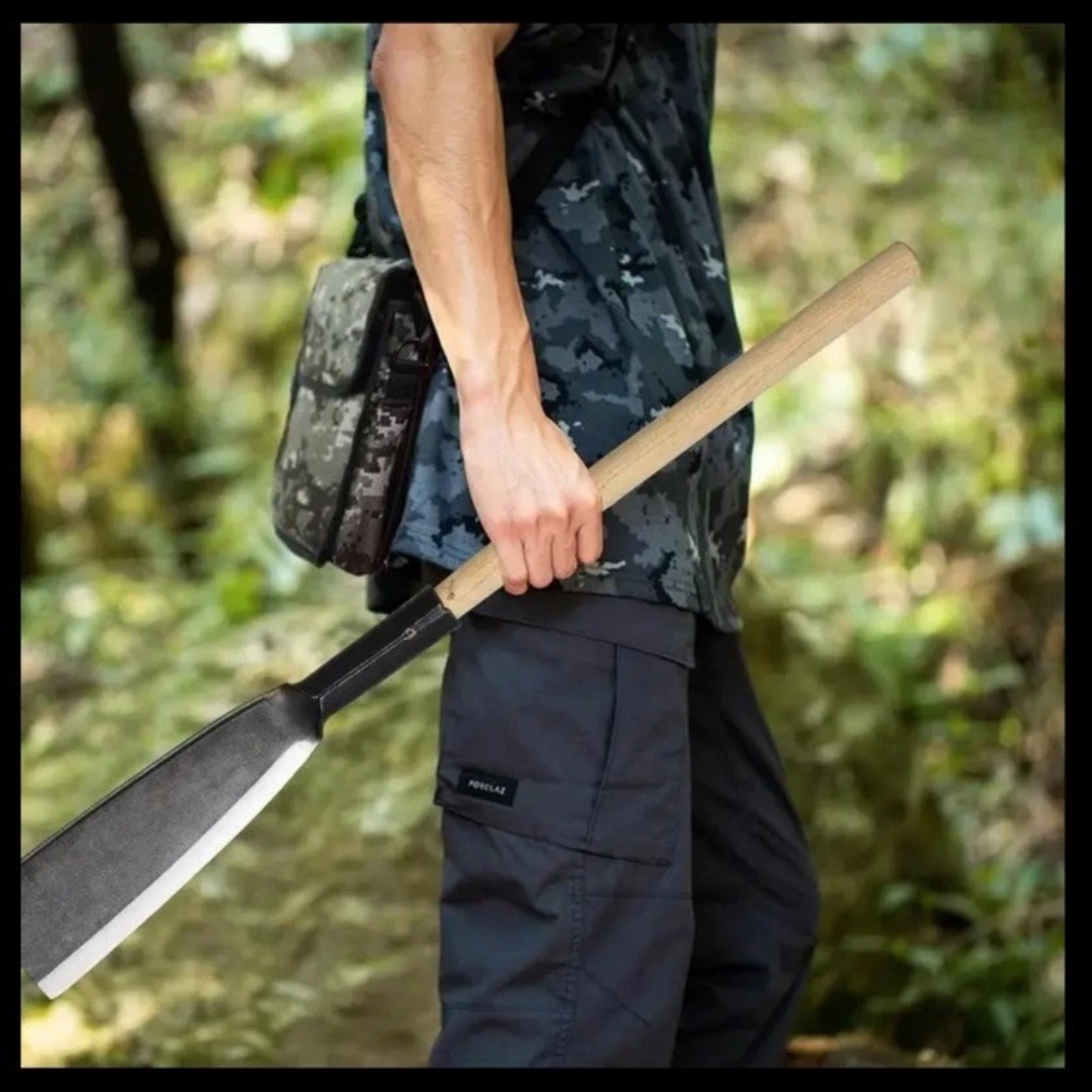Heavy Duty Light Color Handle - Survival Machete – 10" Steel Blade with Full Tang Grip