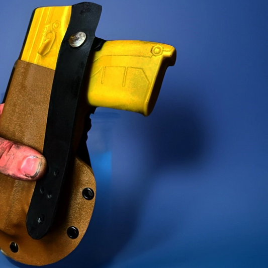 Byrna CL,LE,HD,XL Leather Quick Release Holster Strap CUSTOM for any Holster - READ