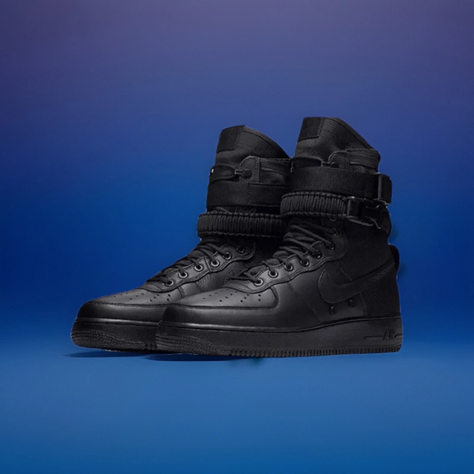 Nike SF-Air Force One - Triple Black Military Sneaker Boot – Tactical Urban Style