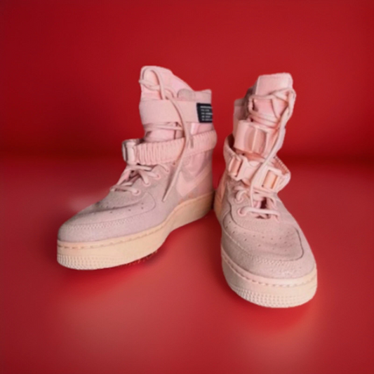 Nike SF-AF1 High Pink – Special Field Air Force 1 – All 4 Original Straps (Great Condition, Rare Colorway)