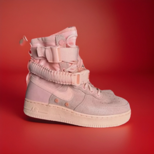 Nike SF-AF1 High Pink – Special Field Air Force 1 – All 4 Original Straps (Great Condition, Rare Colorway)